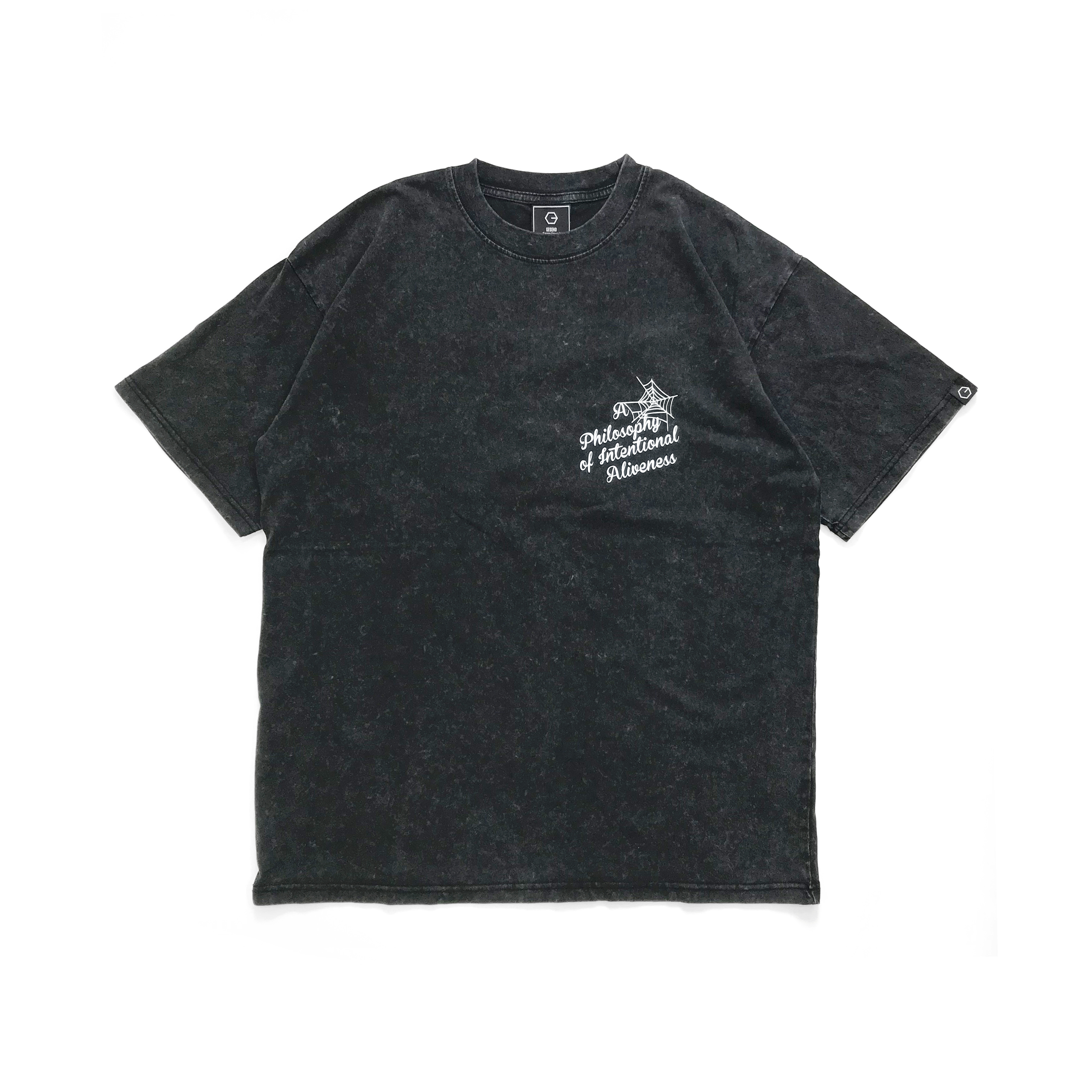 Lifist Washed Black Tee