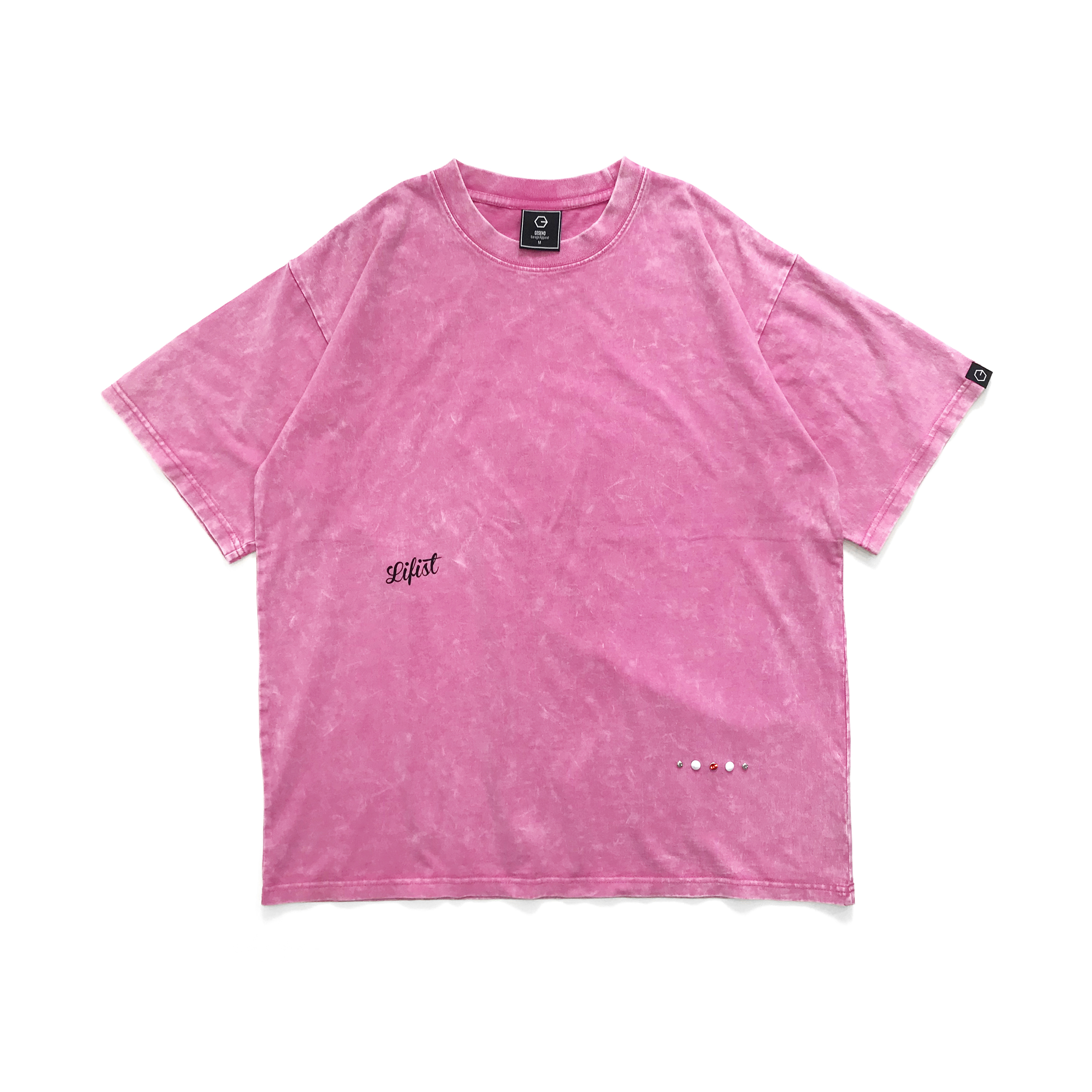 Lifist Tool & Bone Washed Pink Tee