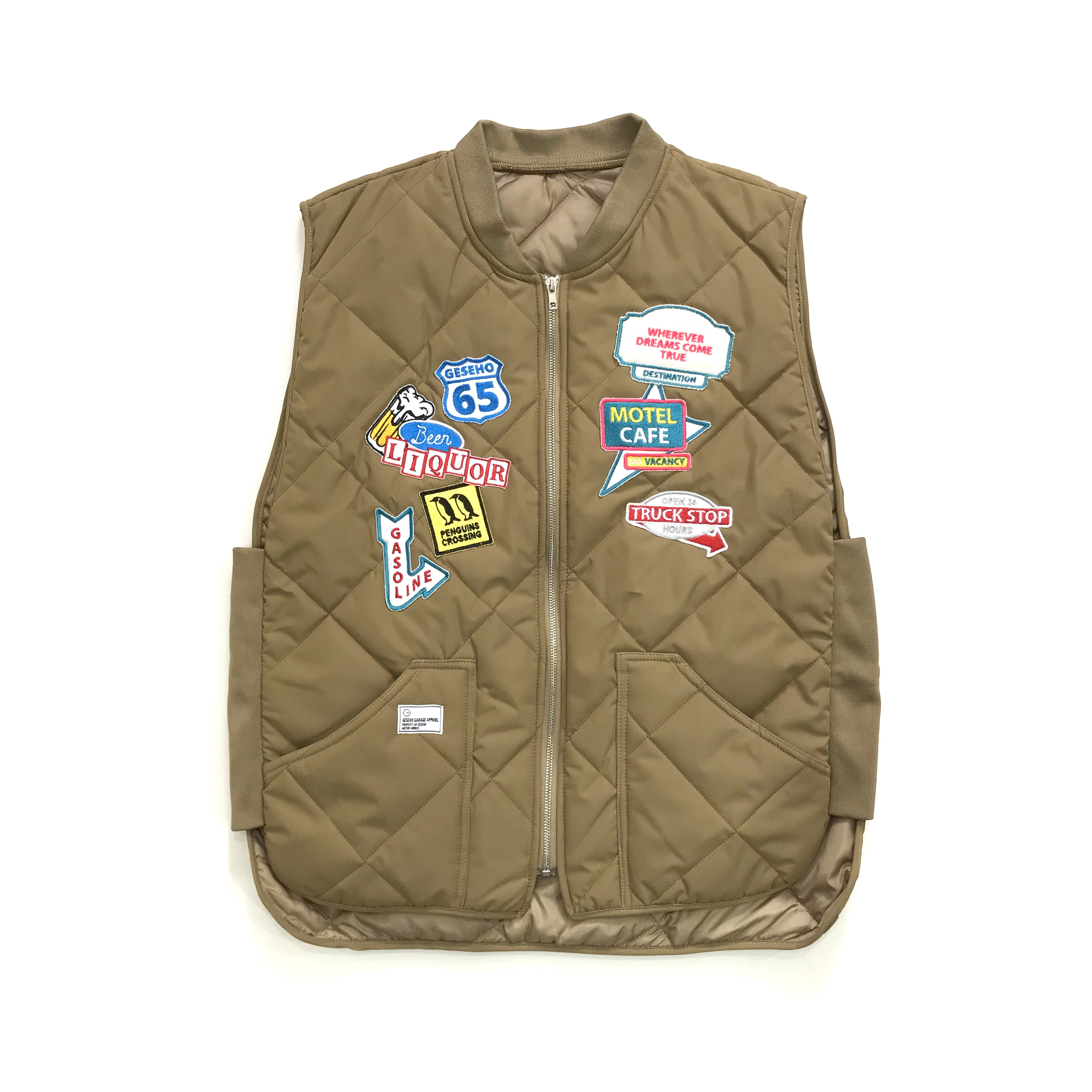 Sign Khaki Puffer Vest